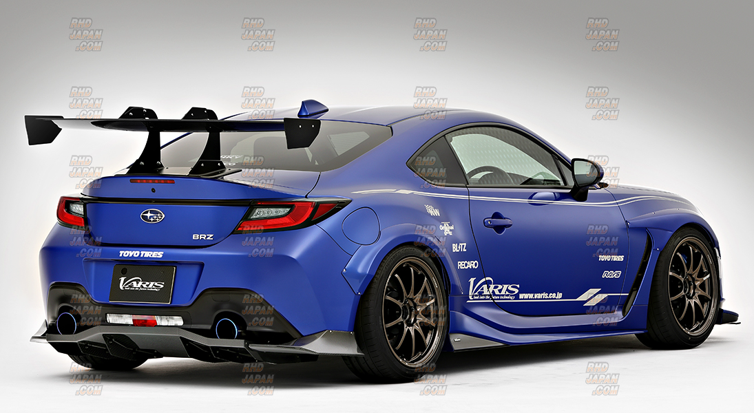 Varis Arising-I/II Side Skirt Set Carbon+ Clear Coating - BRZ ZD8